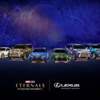 BST xe Lexus dựa theo ý tưởng “Eternals” của Marvel