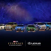BST xe Lexus dựa theo ý tưởng “Eternals” của Marvel