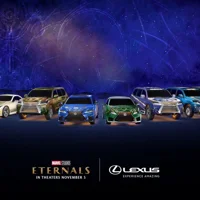 BST xe Lexus dựa theo ý tưởng “Eternals” của Marvel