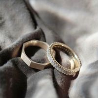 his & her wedding band