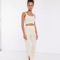 Asos knit wear màu kem