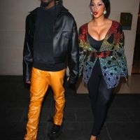 nữ Rapper và Offset ra về Balenciaga show PFW