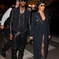 Cardi B PFW đêm ngày 2 trong Schiaparelli