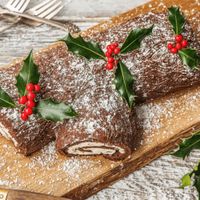 Classic Christmas Yule Log