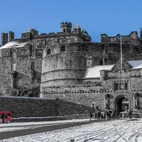 Edinburgh Lâu Đài Mùa Đông - Ảnh miễn phí trên Pixabay