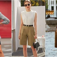 4 nguyên tắc mặc quần short bermuda tôn dáng
