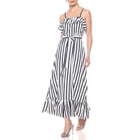 hình ảnh cách mặc váy maxi cho người thấp