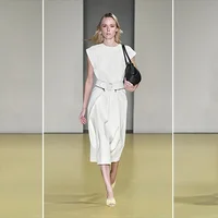 Kỹ thuật chế tác và màu sắc đẹp mê hồn trong BST Salvatore Ferragamo Xuân – Hè 2021.