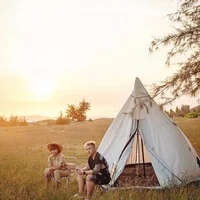 du lịch hồ tràm cắm trại