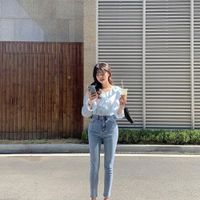 Skinny jeans cũng là sản phẩm được ưa chuộng. (Ảnh: Pinterest)