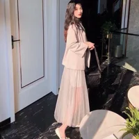 áo blazer + váy