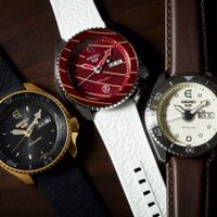 Ra mắt bộ 3 đồng hồ Samurai, sushi, ván trượt cực chất từ Seiko