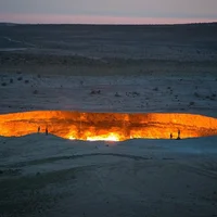 "Cổng địa ngục", Derweze, Turkmenistan