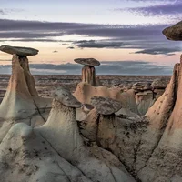 Hoodoos, New Mexico, USA