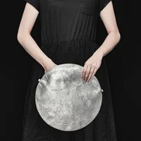 Planetario Clutch Bag - chiếc túi xách tay tinh tế mô phỏng bề mặt phức tạp của Mặt Trăng-1