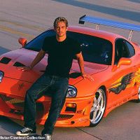 Paul Walker Toyota Supra