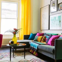 Color Block - Xu hướng thiết kế nội thất đa sắc màu