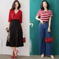 Outfit thời trang thanh lịch cho phụ nữ trung niên-8