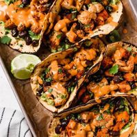 Món bánh tacos đầy mời gọi
