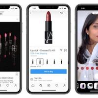 Tính năng try-on trên Instagram Shopping