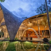 Khu nghỉ dưỡng toàn gỗ ở Bali
