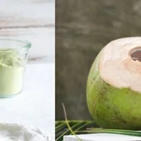 Sửa dụng nước dừa thay cho sữa