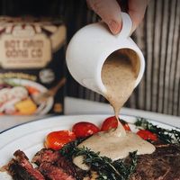 Thay sốt phô mai bằng sốt nấm