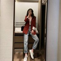 Công thức mix áo khoác blazer đơn giản mà thanh lịch-5