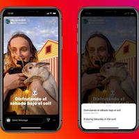 Instagram Story hiện có thể được dịch sang hơn 90 ngôn ngữ