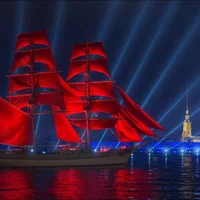 Ngoài EURO 2020, hãy đến Saint Peterburg hòa mình vào lễ hội Cánh buồm đỏ thắm - 1