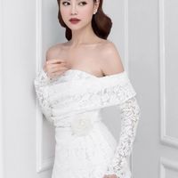 Lan Ngọc cực quyến rũ với corset ren-8