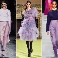 Tím lilac tiếp tục “làm mưa làm gió” làng thời trang