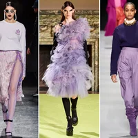 Tím lilac tiếp tục “làm mưa làm gió” làng thời trang