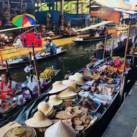 Chợ nổi Damnoen Saduak - Thiên đường mua sắm độc đáo nhất đất Thái-5