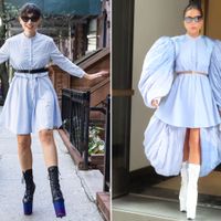 Cô gái đi dạo với mẫu giày cao 20 cm giống Lady Gaga-3