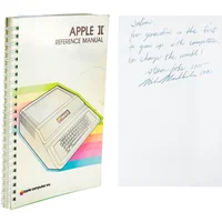 Hướng dẫn sử dụng Apple II do Steve Jobs ký tên được đấu giá 18 tỷ VNĐ