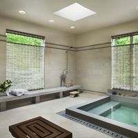 Thiết kế nội thất đẹp lạ cùng bồn tắm chìm, biến phòng tắm thành spa sang chảnh-5