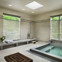 Thiết kế nội thất đẹp lạ cùng bồn tắm chìm, biến phòng tắm thành spa sang chảnh-5