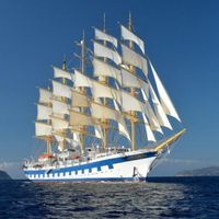 Du lịch trên thuyền buồm lớn nhất thế giới Golden Horizon