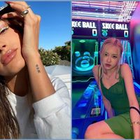 Kẻ mắt neon rực rỡ như Hailey Bieber và Rosé-8