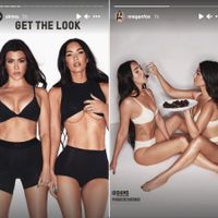 Megan Fox Kourtney Kardashian