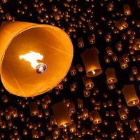Rực rỡ lễ hội thả đèn trời Yi Peng - Điểm nhấn của du lịch Chiang Mai tháng 11-3