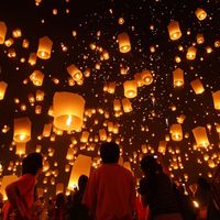 Rực rỡ lễ hội thả đèn trời Yi Peng - Điểm nhấn của du lịch Chiang Mai tháng 11-6