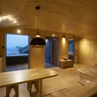 ‘Mục sở thị’ Hyades Mountain Resort, khách sạn trong hang làm từ 1000 mảnh gỗ ở Hy Lạp - 3
