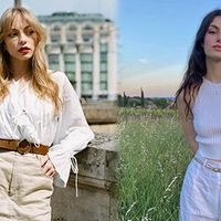 Cách phối áo trắng kiểu Pháp, từ áo sơ mi đến áo dây đều có kiểu mix đẹp