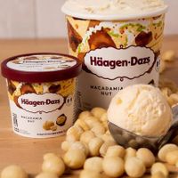 Kem Häagen-Dazs vị hạt Macadamia hộp vừa 473ml - thucphamplaza.com