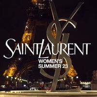 Saint Laurent Xuân/Hè 2023: Nét quyến rũ của cô gái Pháp