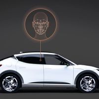 Cảm biến nhận diện khuôn mặt sẽ đặt trên trụ B