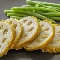 Mustard-miso-stuffed lotus root: Crunchy, with a distinctive bite | The Japan Times