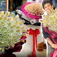 Tiệm của ông chủ này nhận được khá nhiều đơn đặt hàng độc đáo. (Ảnh chụp màn hình: TikTok V.M.Đ)